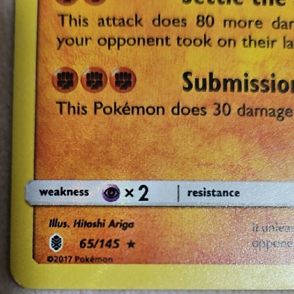 Pokemon Machamp Trading Card - Picture 4 of 4